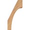 Ekena Millwork 5 1/2"W x 8"D x 16"H Westlake Smooth Knee Brace, Western Red Cedar BRC06X08X16WTL00SWR - alternate 2